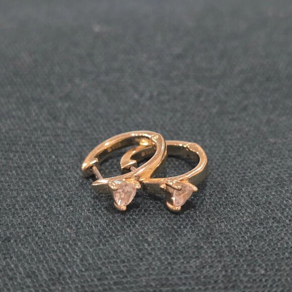 10K 925 Yellow gold earings - Picture 11 of 16